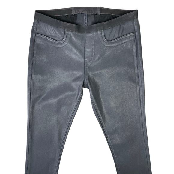 HELMUT by Helmut Lang Elastic Leggings High Gloss (Halo) Quake Size 28 NWT - Picture 7 of 16